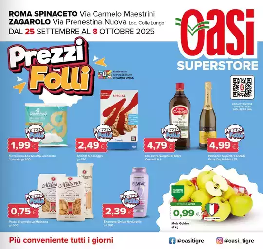 Prezzi folli