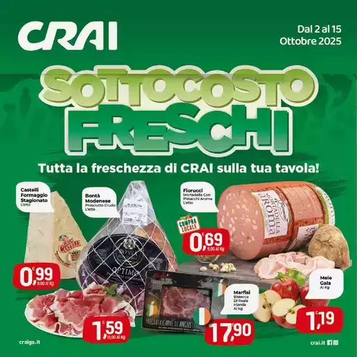 Sottocosto freschi