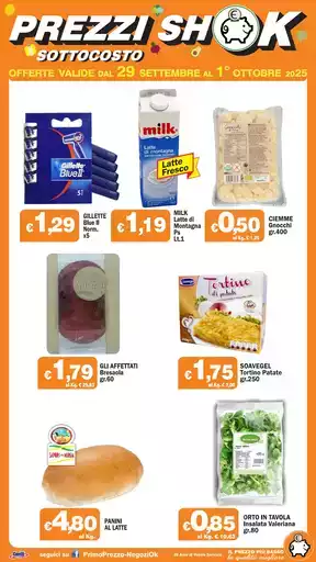 Prezzi shock