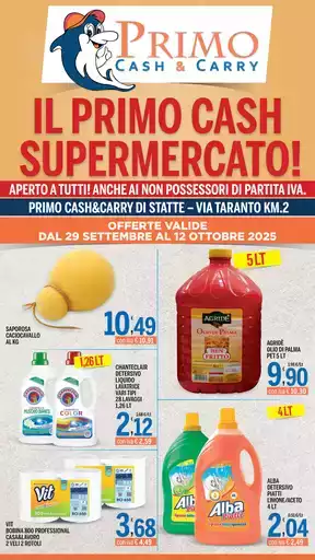 IL PRIMO CASH SUPERMERCATO!