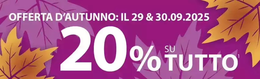 Offerta d'autunno