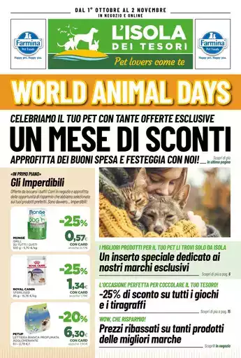 UN MESE DI SCONTI