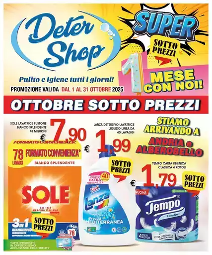 Ottobre sotto prezzi Ottobre sotto prezzi