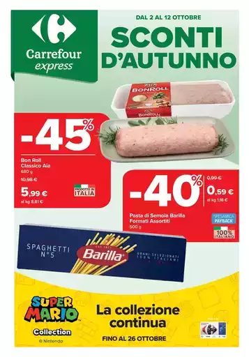 Sconti d'autunno