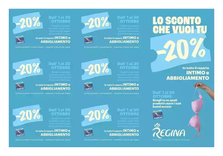 Lo sconto che vuoi tu -20% Lo sconto che vuoi tu -20%