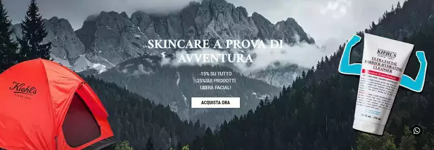 Skincare a prova di avventura