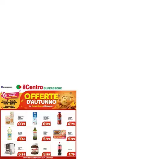 Offerte d'autunno