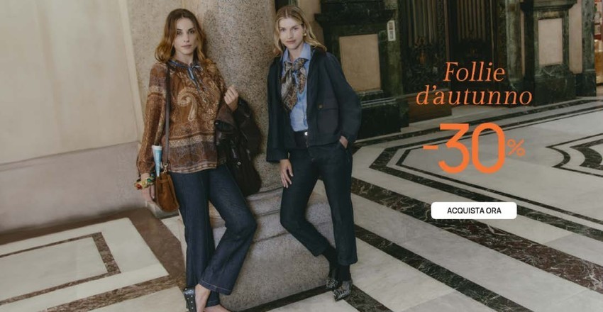 Follie d'autunno -30% Follie d'autunno -30%