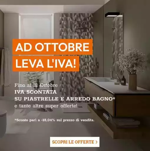 AD ottobre leva l'iva!