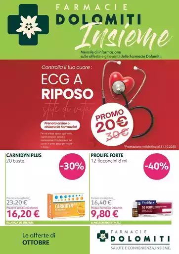 Le offerte di Ottobre