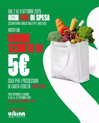 Buono sconto di 5€