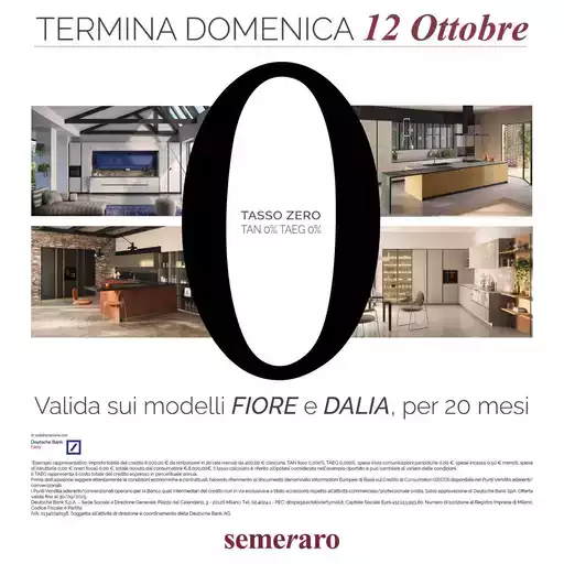 Termina domenica 12 ottobre