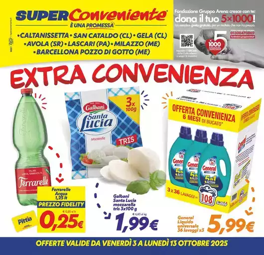 Extra convenienza