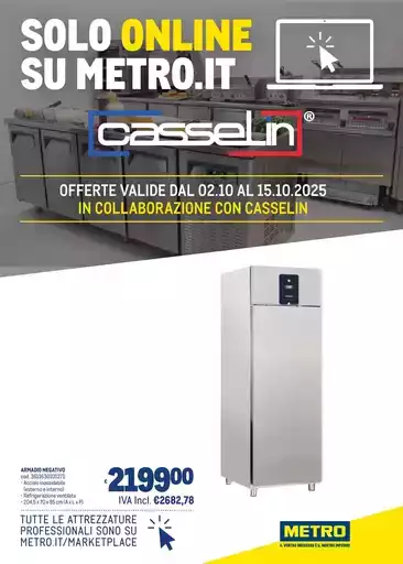 Offerte Solo Online Su Metro.it - Speciale Casselin