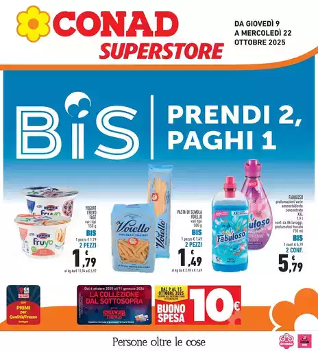 BIS prendi 2, paghi 1