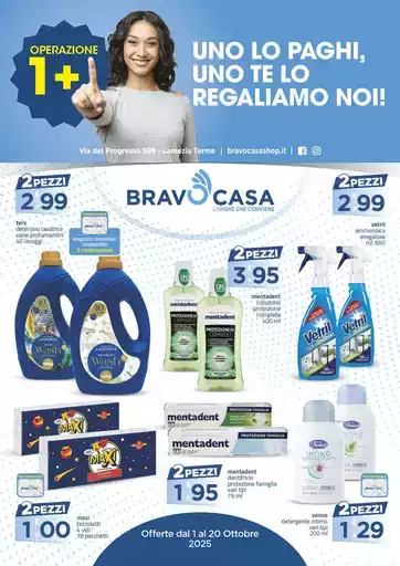 Offerte dal 1 al 20 ottobre Offerte dal 1 al 20 ottobre