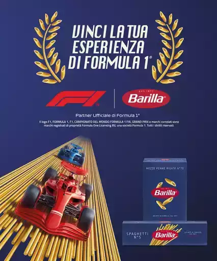 Vinci la tua esperienza di Formula 1