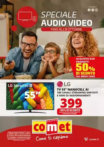 Speciale Audio e Video da Comet!