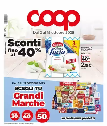 Sconti fino al 40%