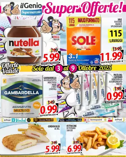 Solo Dal 3 al 9 ottobre 2025