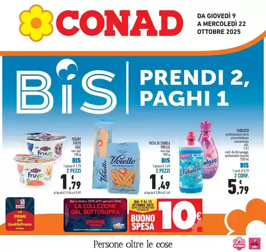 BIS prendi 2, paghi 1