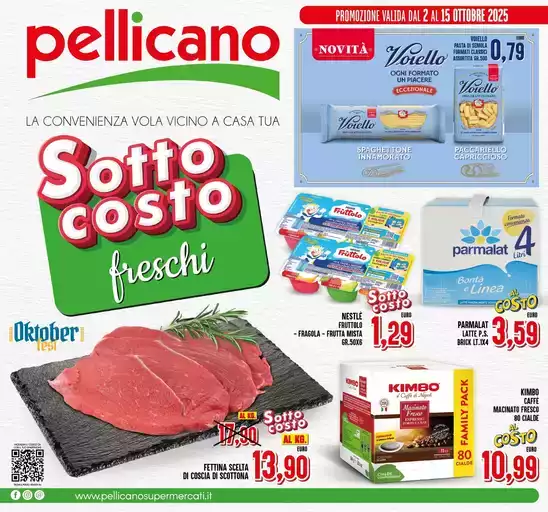 Sottocosto freschi