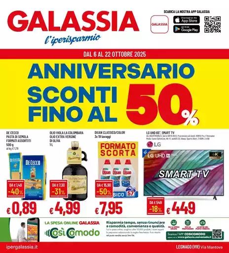 ANNIVERSARIO SCONTI FINO 50% ANNIVERSARIO SCONTI FINO 50%
