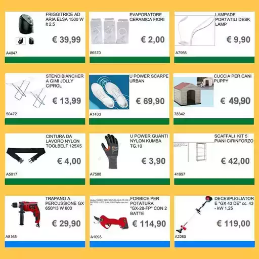 Super offerte ogni 2 settimane Super offerte ogni 2 settimane