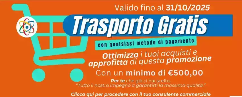 Trasporto gratis Trasporto gratis