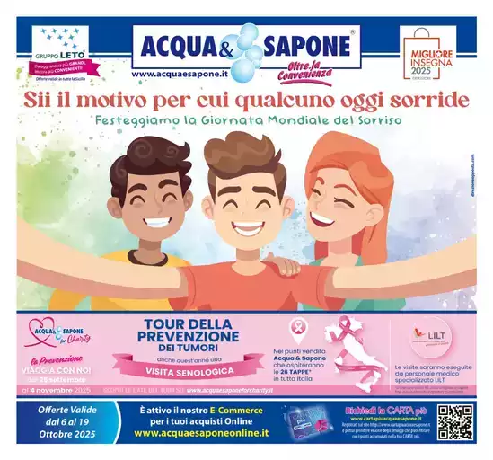 Sii il motivo per cui qualcuno oggi sorride
