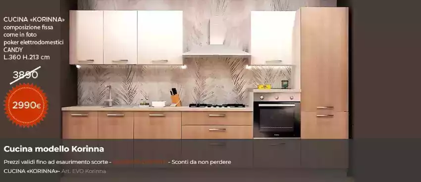 Cucina modello Korinna