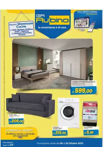 Promozione valide dal 06 al 26 ottobre Promozione valide dal 06 al 26 ottobre