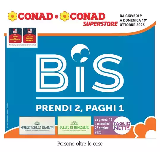 BIS prendi 2, paghi 1 BIS prendi 2, paghi 1