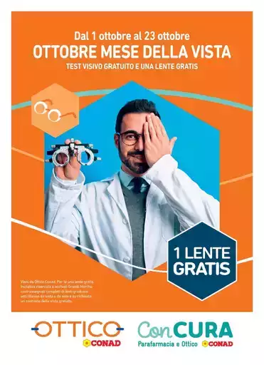 Con CuraConad : Ottobre mese dalla vista