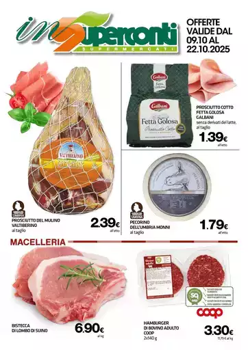 OFFERTE VALIDE DAL 09.10 AL 22.10.2025 OFFERTE VALIDE DAL 09.10 AL 22.10.2025