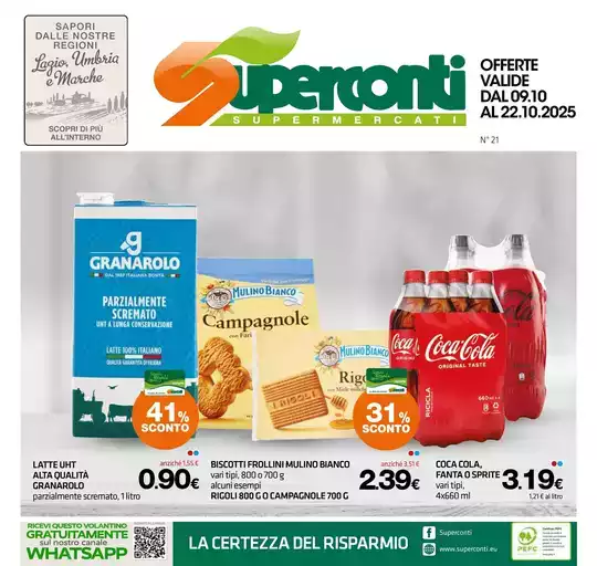 OFFERTE VALIDE DAL 09.10 AL 22.10.2025 OFFERTE VALIDE DAL 09.10 AL 22.10.2025