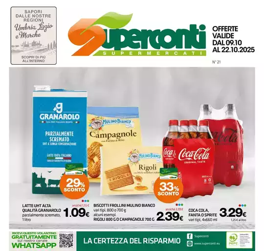 OFFERTE VALIDE DAL 09.10 AL 22.10.2025 OFFERTE VALIDE DAL 09.10 AL 22.10.2025