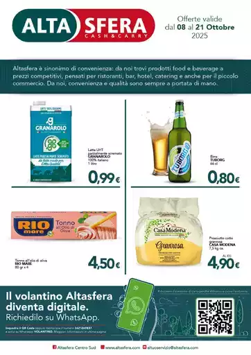 Offerte valide dal 8 al 21 ottobre 2025 Offerte valide dal 8 al 21 ottobre 2025