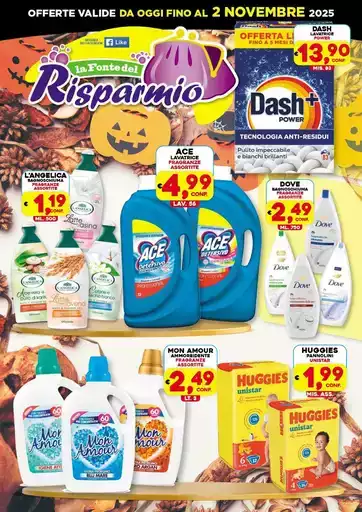 Offerte valide da oggi fino al 2 novembre