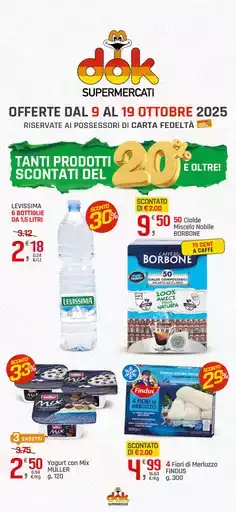 OFFERTE DAL 9 AL 19 OTTOBRE 2025