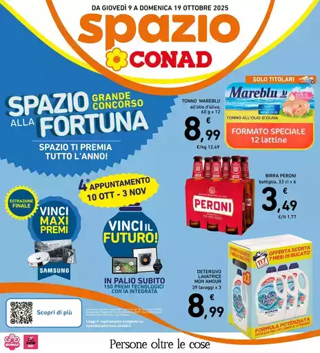 SPAZIO ALLA FORTUNA!