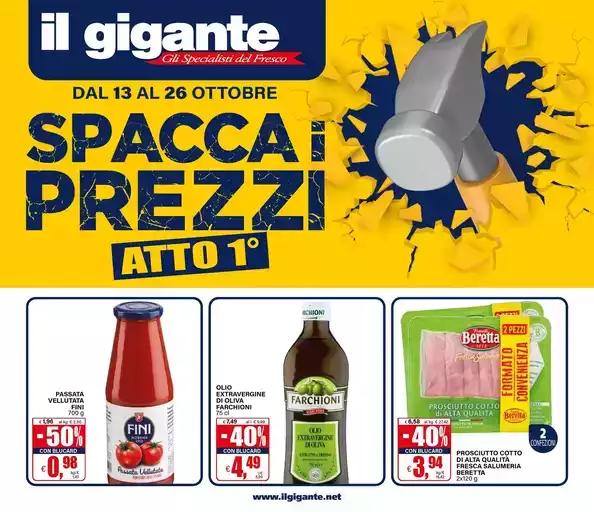 Spacca i prezzi Atto 1