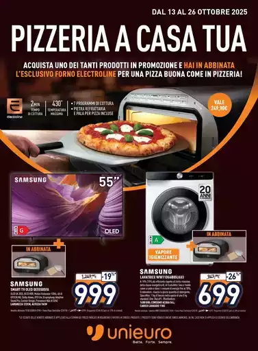 Pizzeria a casa tua con Unieuro!
