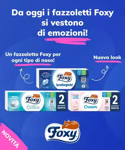 Fazzoletti Foxy Fazzoletti Foxy