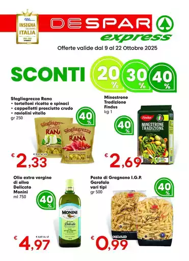 Sconti 20% 30% 40%