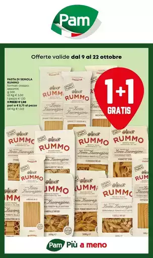 Offerte valide dal 9 al 22 Ottobre