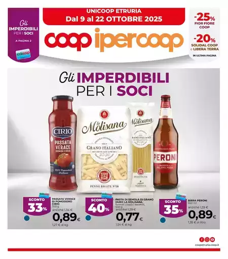 Gli IMPERDIBILI PER I SOCI Gli IMPERDIBILI PER I SOCI