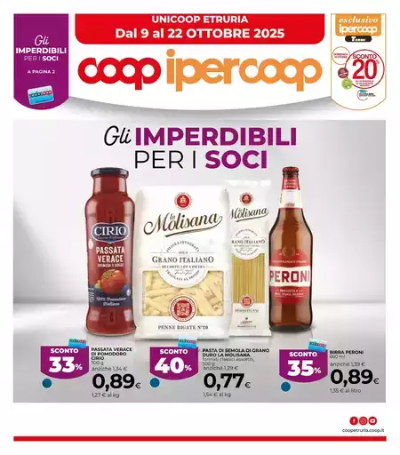 Gli IMPERDIBILI PER I SOCI Gli IMPERDIBILI PER I SOCI