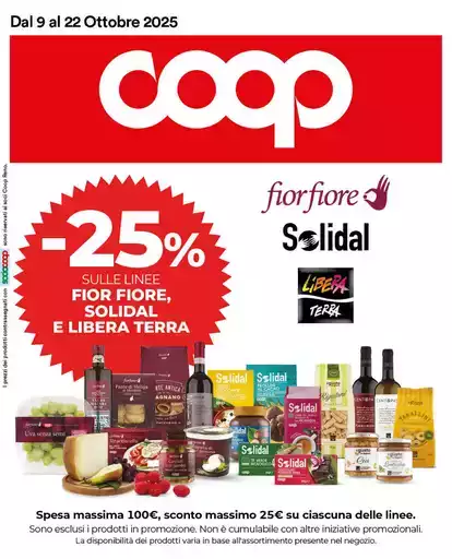 Dal 9 al 22 ottobre 2025