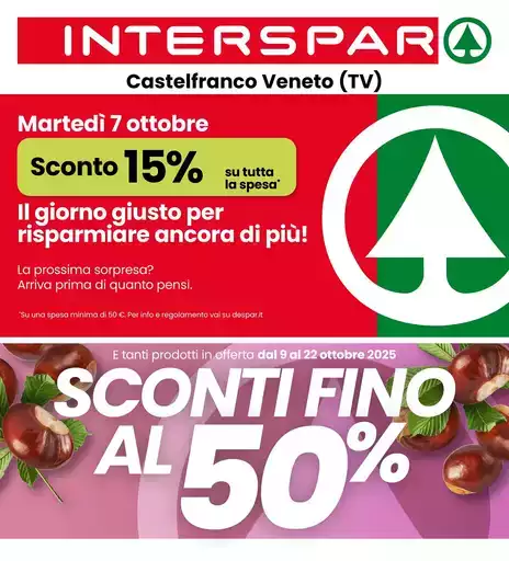 Sconti fino al 50%